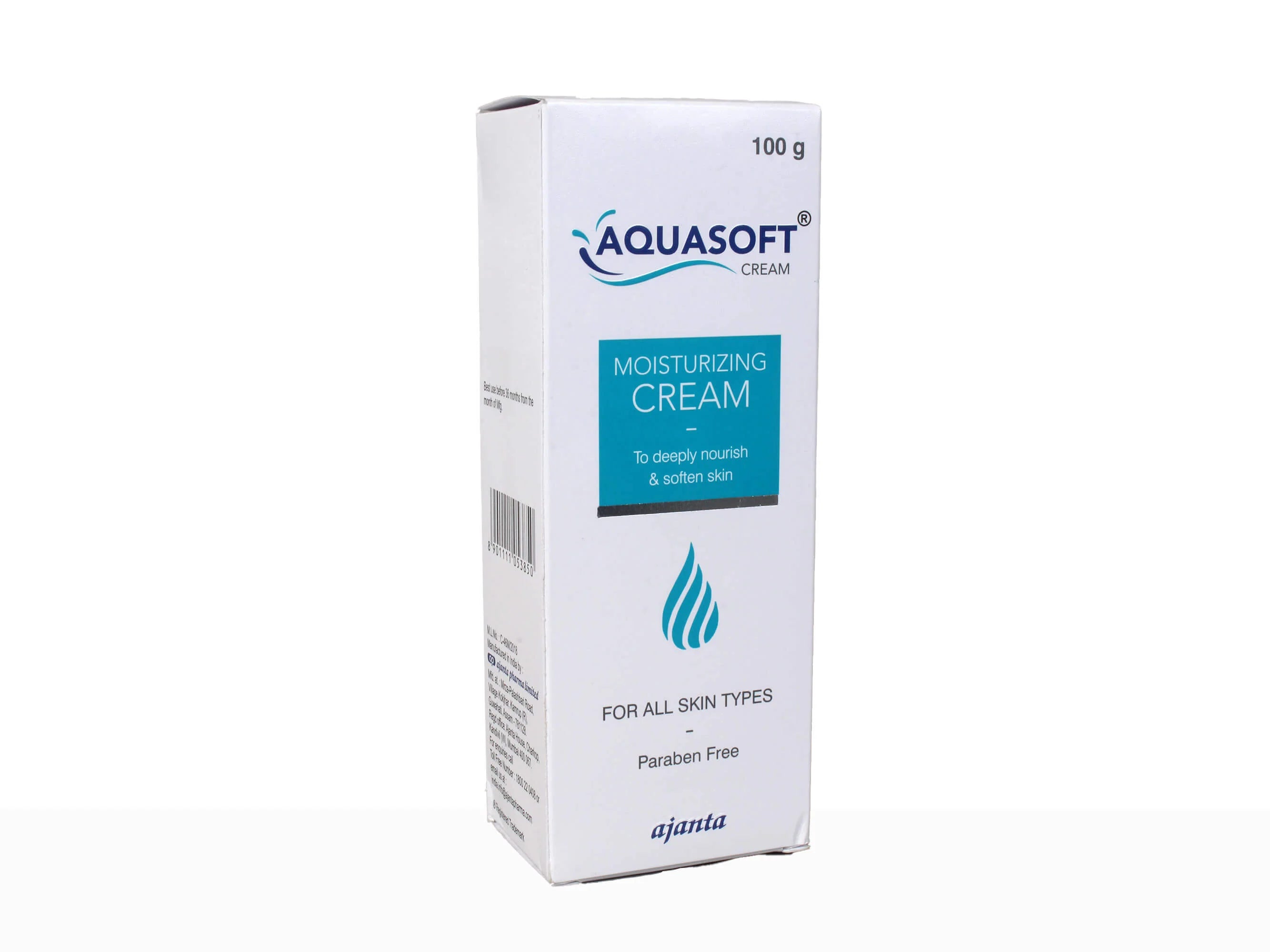 Aquasoft Moisturizing Cream 100Gm Pack 2