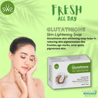 Glutathione Skin Lightening Soap Coconut 75Gm