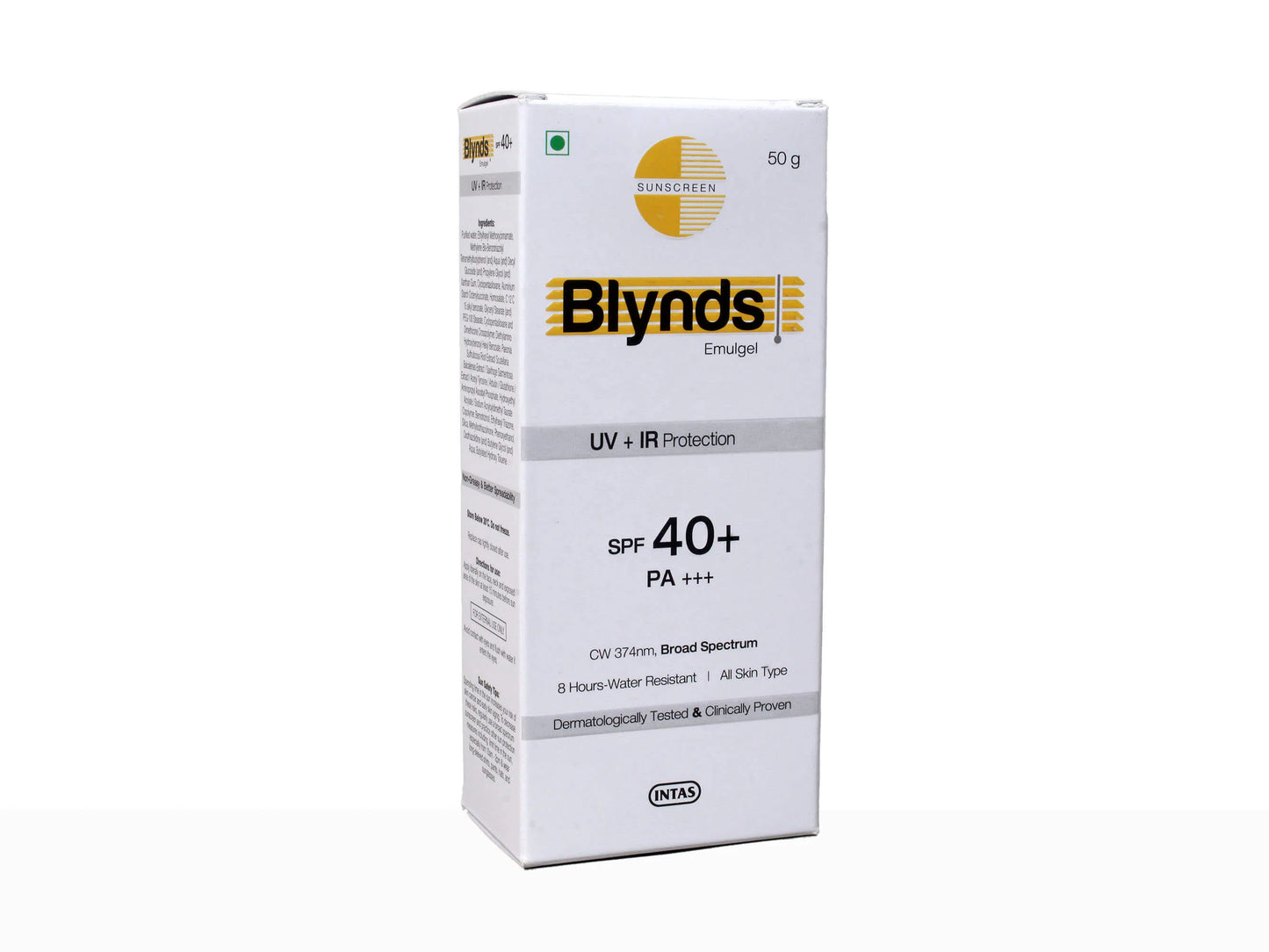 Intas Blynds Sunscreen Gel SPF 40+ PA+++