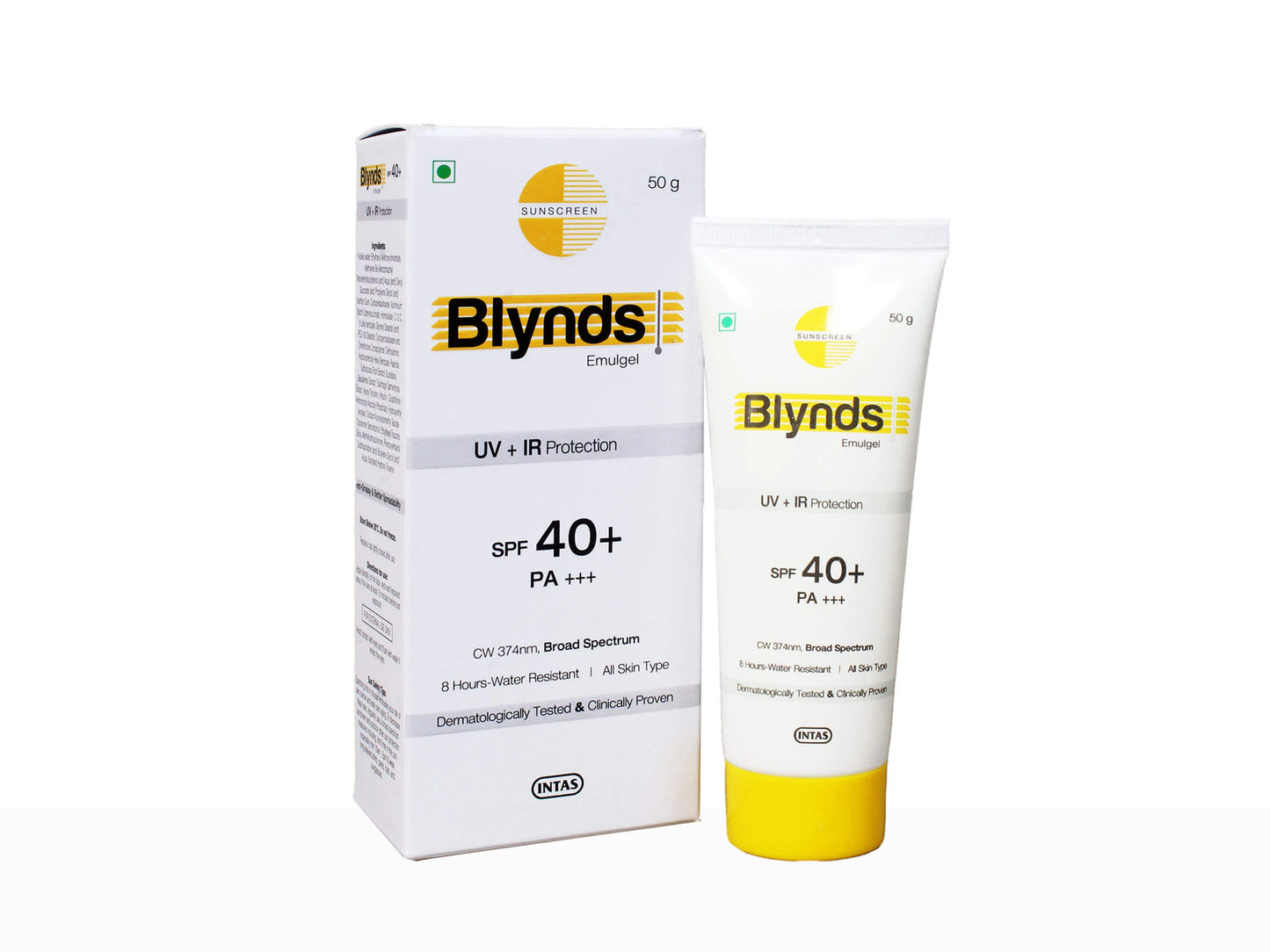 Intas Blynds Sunscreen Gel SPF 40 PA+++