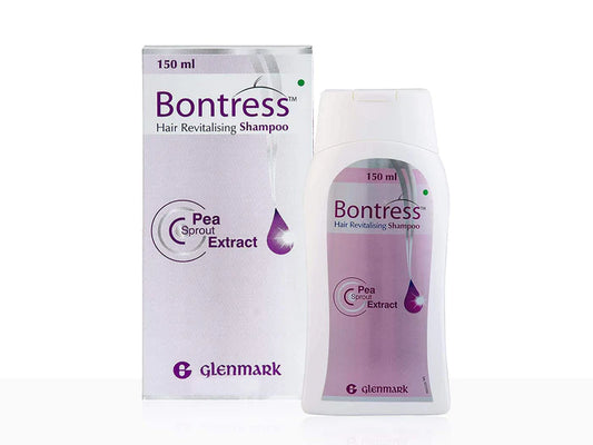 Glenmark BONTRESS Hair Revitalising Shampoo, White, 150 ml