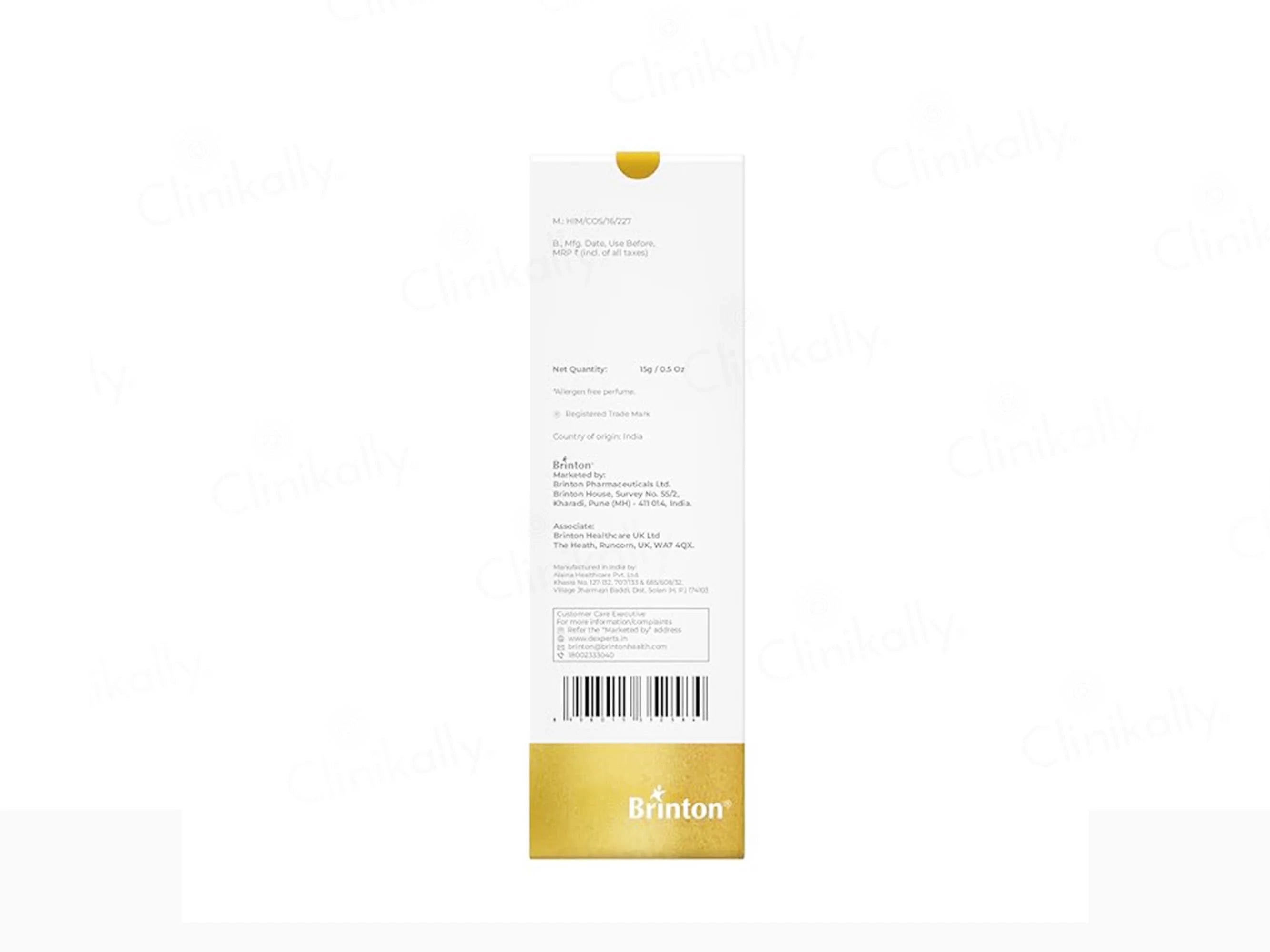 D experts Under Eye Gel 15Gm