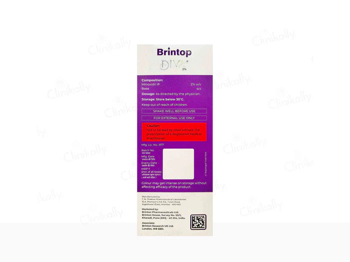 Brinton Brintop Diva 2% Topical Solution 120ml