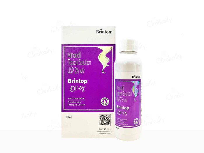 Brinton Brintop Diva 2% Topical Solution 120ml