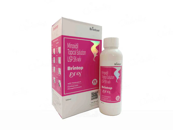 Brinton Brintop Diva 5% Topical Solution 120ml