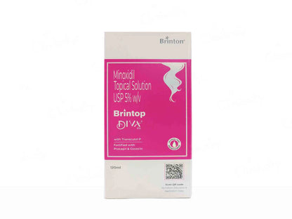 Brinton Brintop Diva 5% Topical Solution 120ml