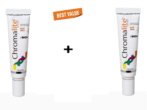 Chromalite Day Cream SPF 50 20Gm Pack Of 2