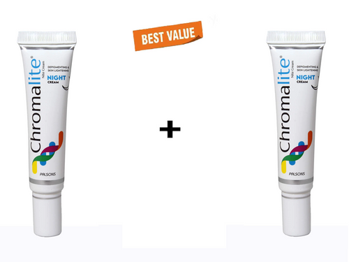 Chromalite Night Cream 20Gm Pack Of 2