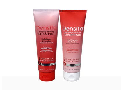 Regaliz Densita Everyday Clarifying Shampoo & Everyday Nourishing Conditioner (Combo Pack) 125 ml + 125 ml