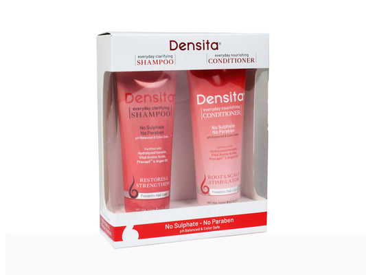 Regaliz Densita Everyday Clarifying Shampoo & Everyday Nourishing Conditioner (Combo Pack) 125 ml + 125 ml