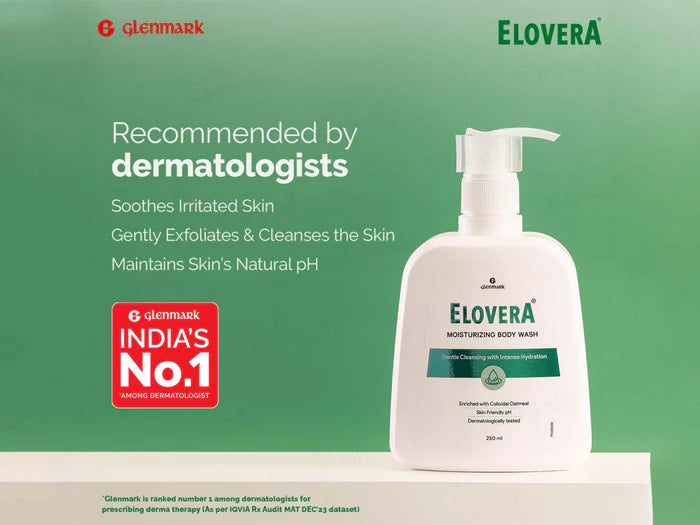 GLENMARK Elovera Body Wash 250ml