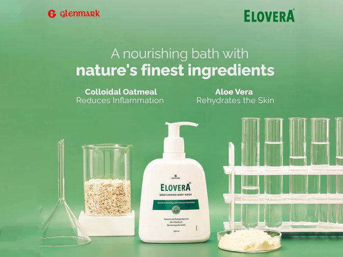 GLENMARK Elovera Body Wash 250ml