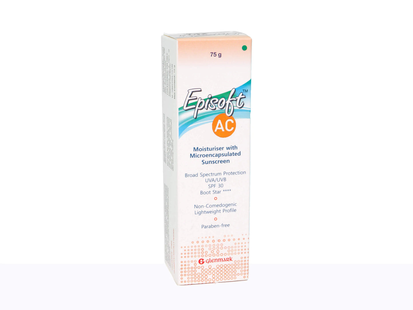 Glennark Episoft AC Moisturiser with Sunscreen SPF 30