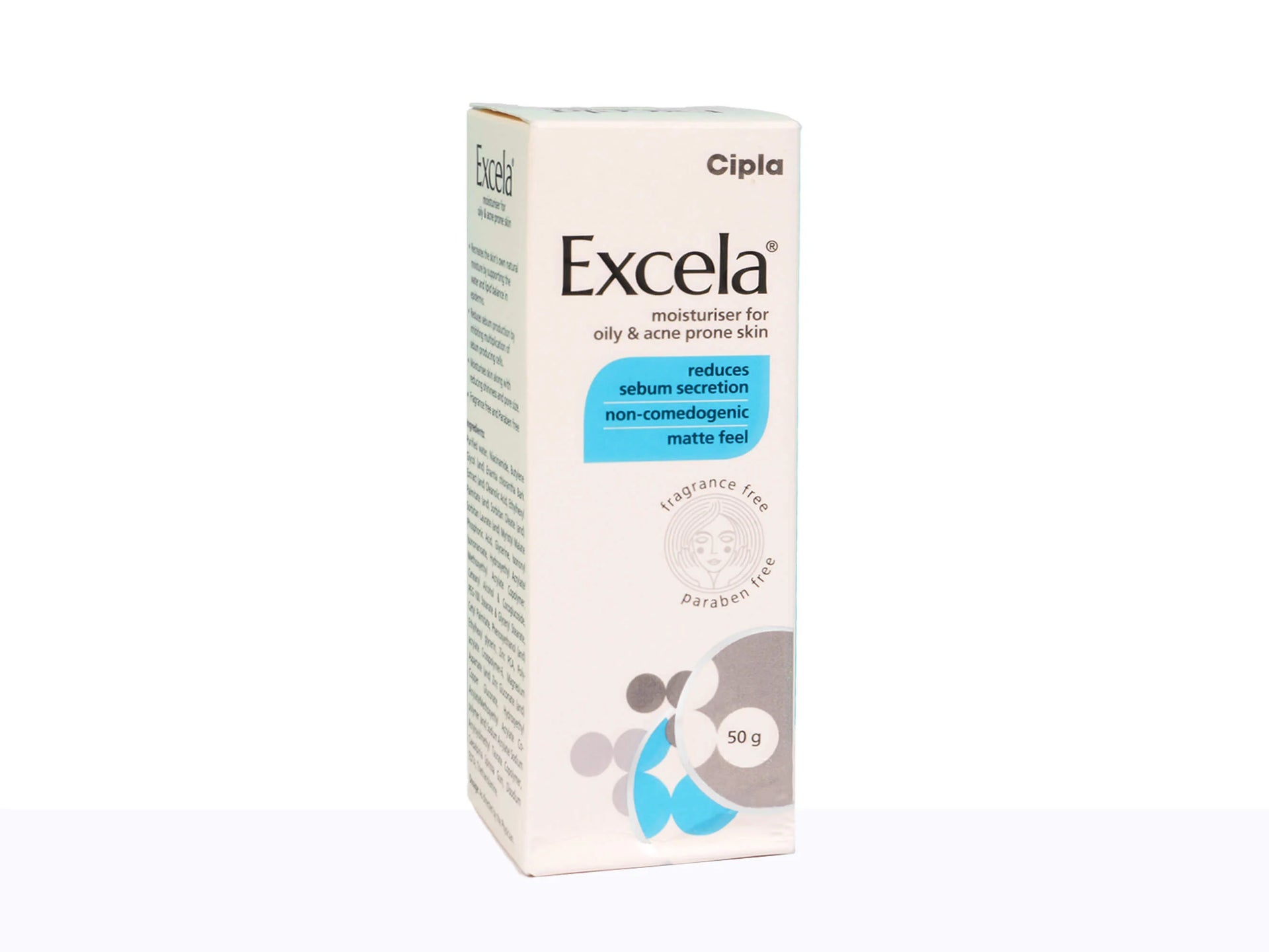 Excela Moisturiser for Oily & Acne Prone Skin 50Gm Pack Of 2