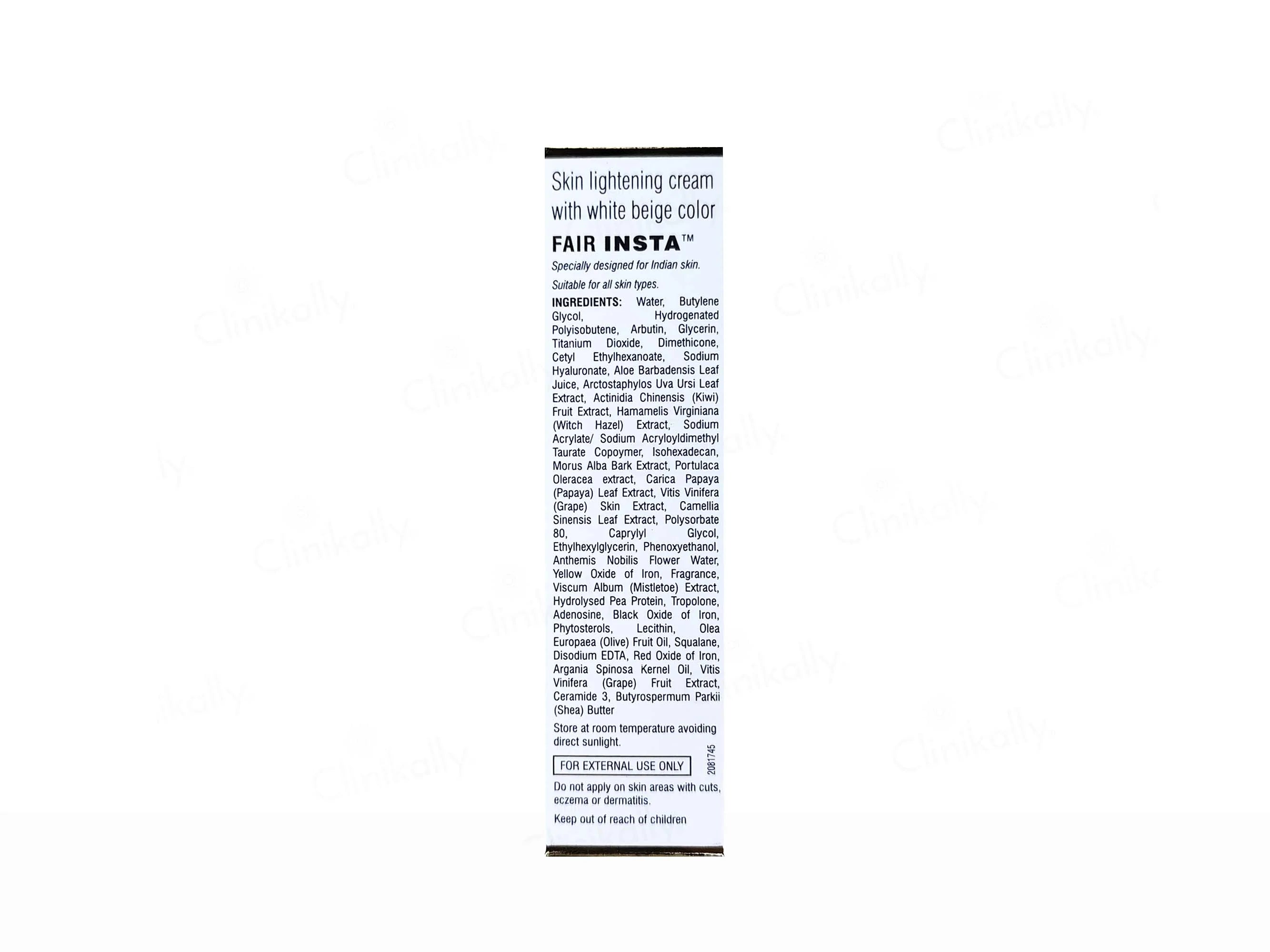 Fair Insta Skin Lightening Cream 20Gm (Pack Of 2)