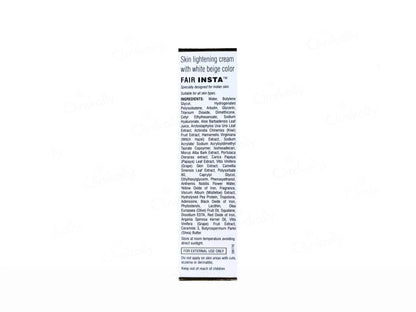 Fair Insta Skin Lightening Cream 20Gm (Pack Of 2)