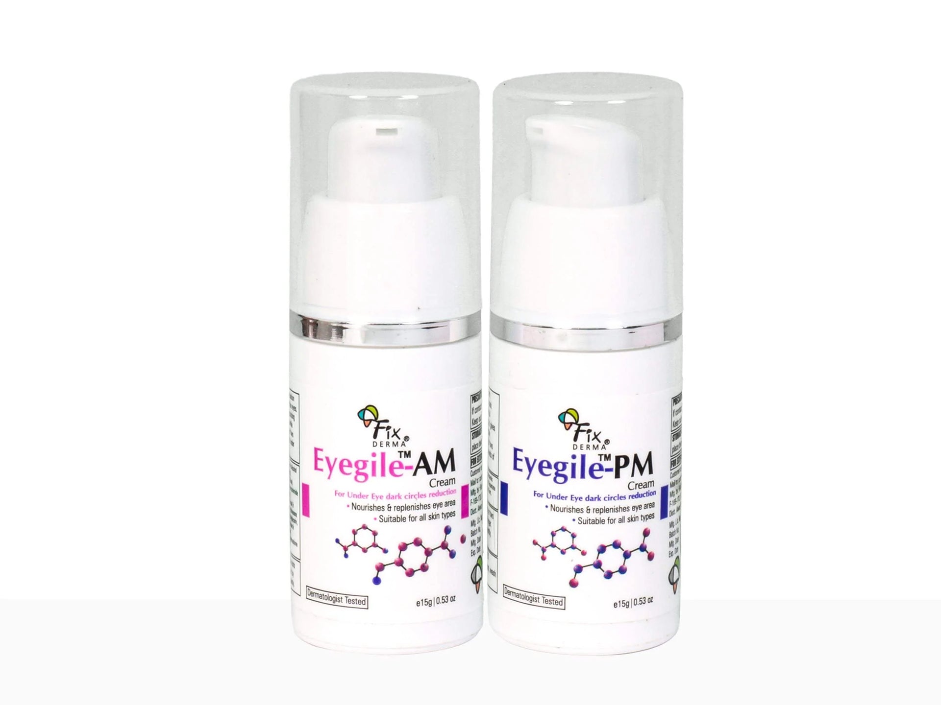 Fixderma Eyegile AM & PM Cream 15Gm
