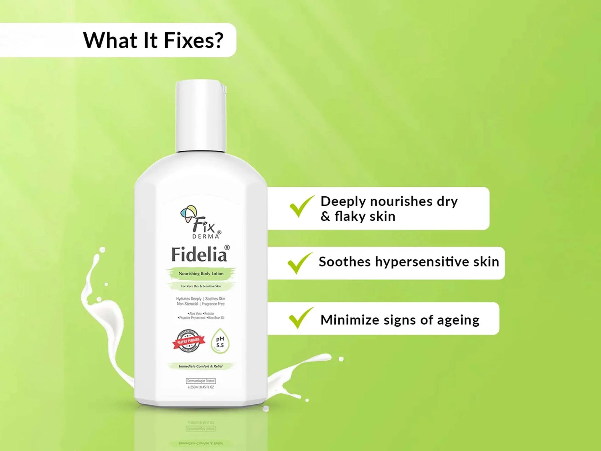 Fixderma Fidelia Nourishing Body Lotion 250Ml