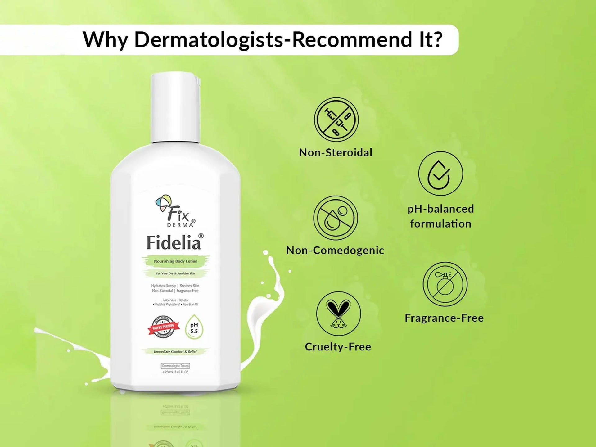 Fixderma Fidelia Nourishing Body Lotion 250Ml