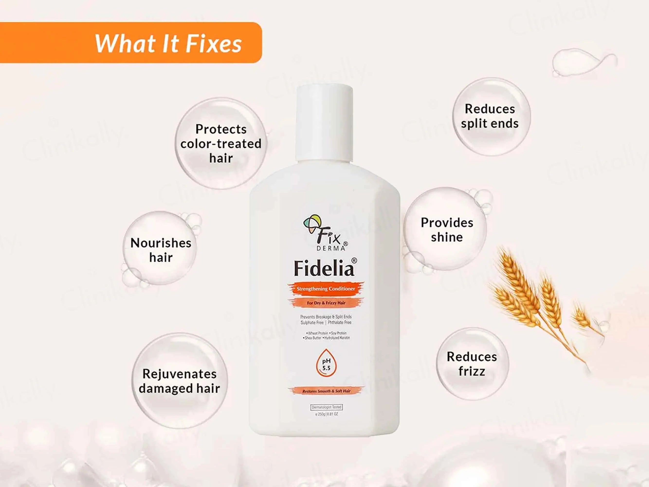 Fixderma Fidelia Strengthening Conditioner 250Gm