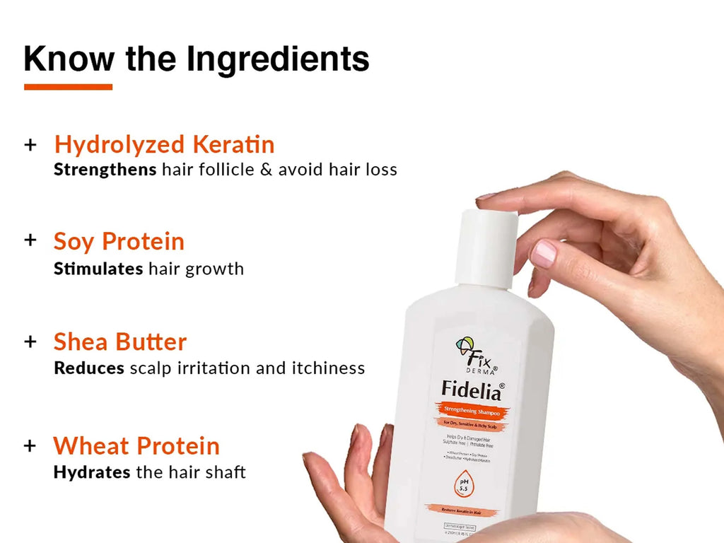 Fixderma Fidelia Strengthening Shampoo 250Ml