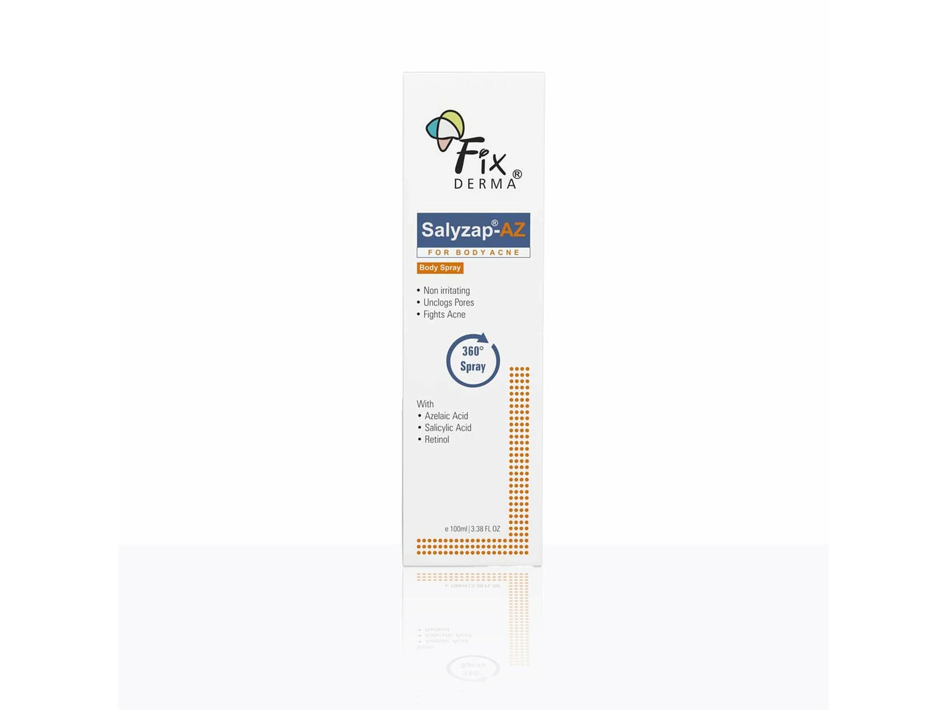 Fixderma Salyzap-AZ Body Spray 100Ml