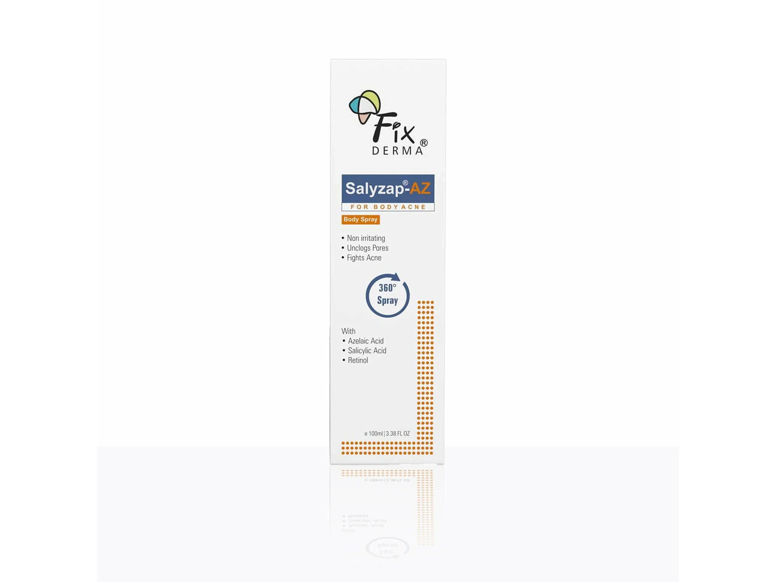 Fixderma Salyzap-AZ Body Spray 100Ml