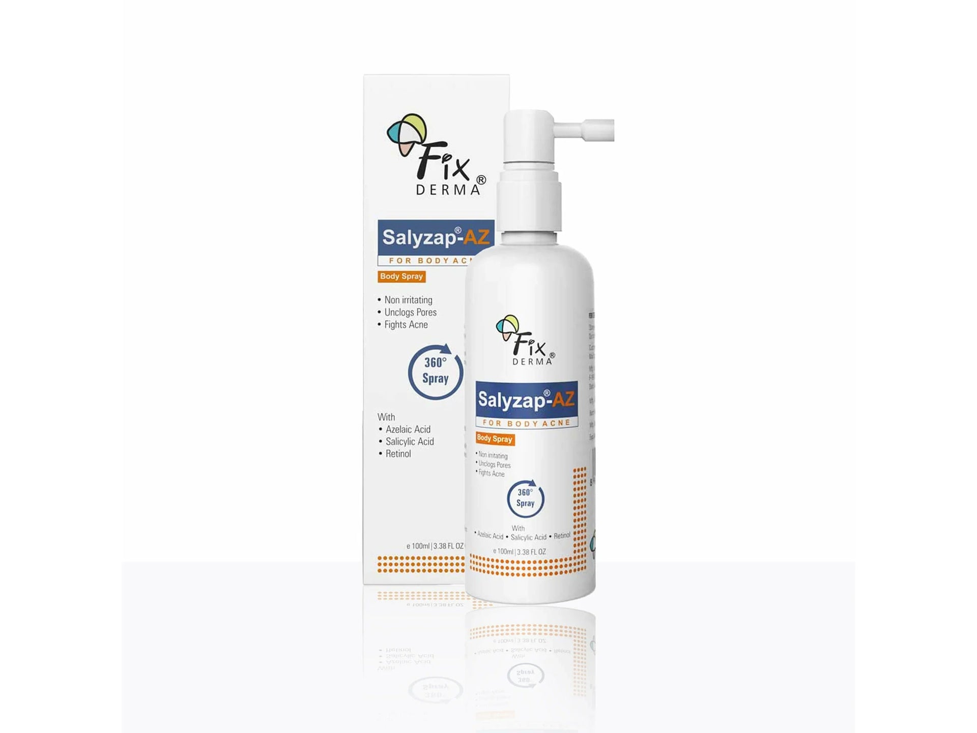 Fixderma Salyzap-AZ Body Spray 100Ml 100 ml