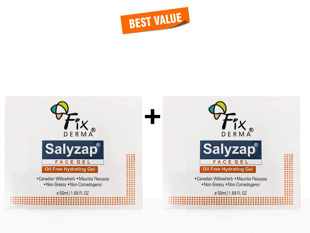 Fixderma Salyzap Face Gel 50Ml 2 x 50 ml