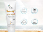 Fixderma Shadow Rx Sunscreen Cream SPF 70+ PA++++ 75Gm