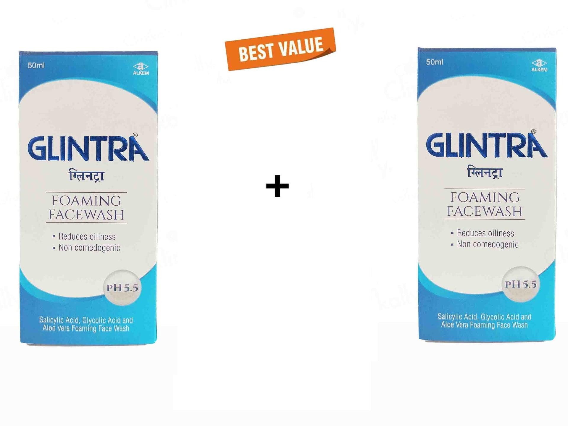 Alkem Glintra Foaming Face Wash 50Ml