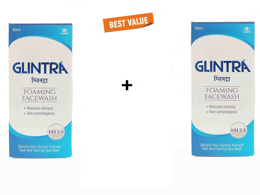 Alkem Glintra Foaming Face Wash 50Ml
