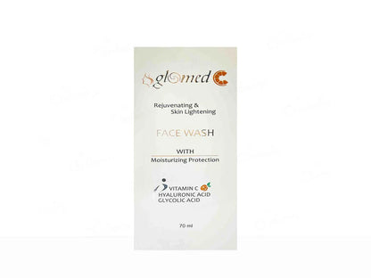 Ethicare Glomed C Rejuvenating & Skin Lightening Face Wash 70ml (Pack of 2)