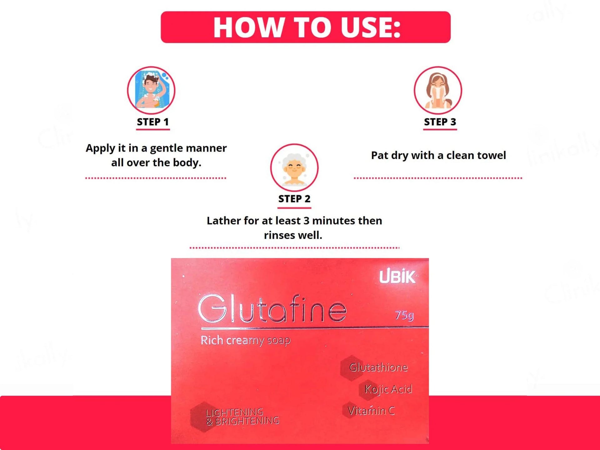 Glutafine Soap Pack Of 3