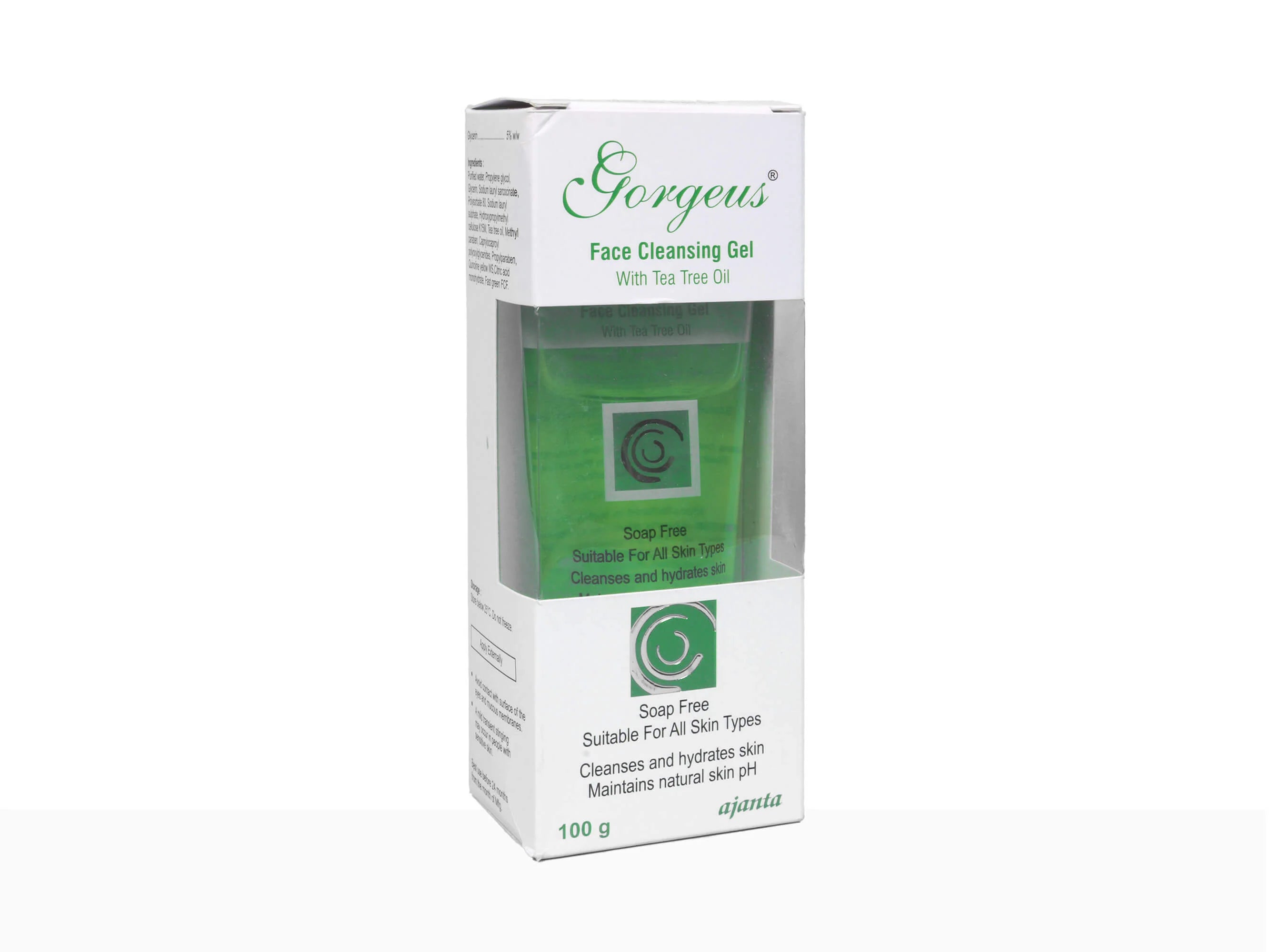 Gorgeus Face Cleansing Gel 100Gm Pack Of 2
