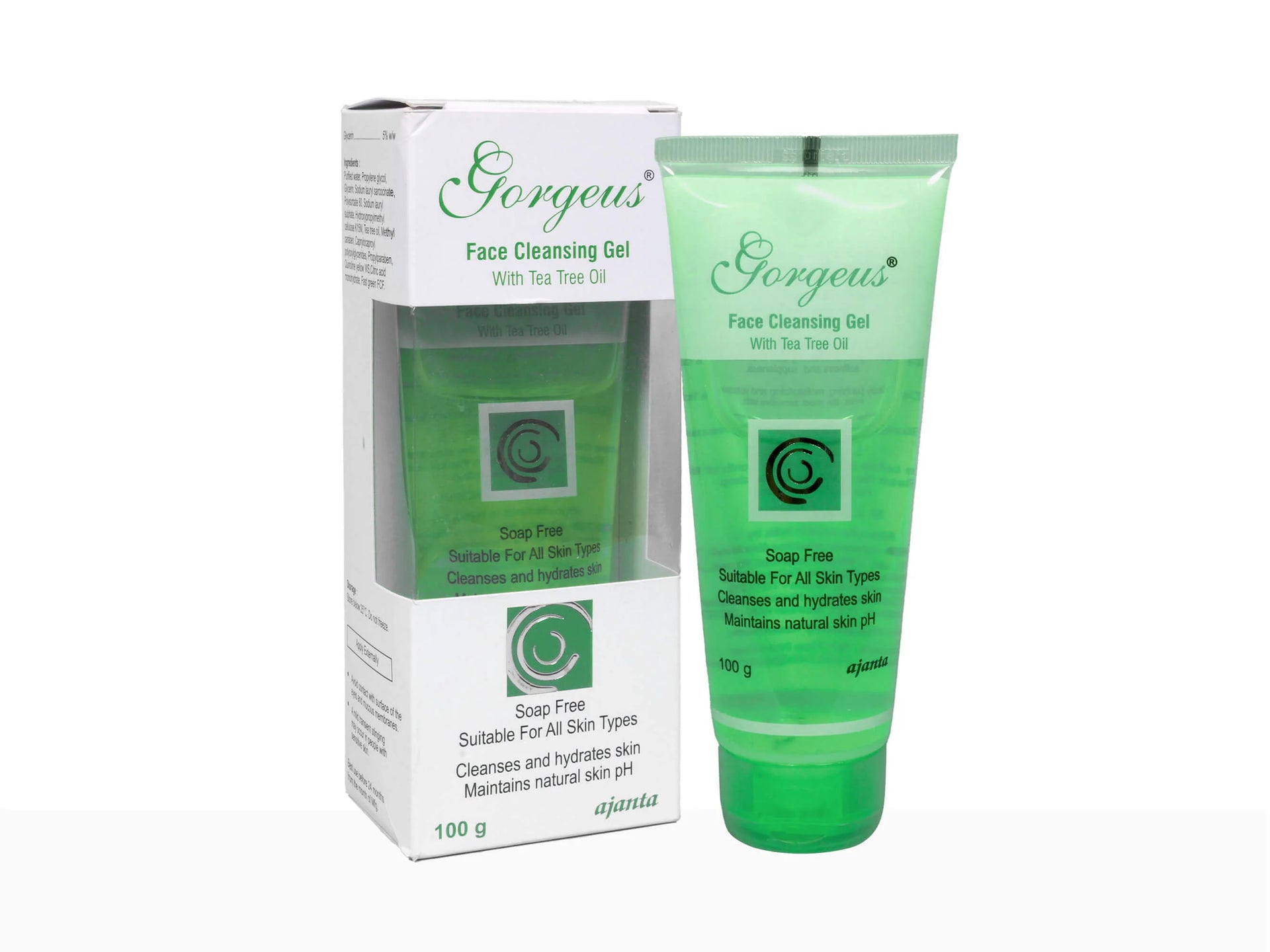 Gorgeus Face Cleansing Gel 100Gm Pack Of 2