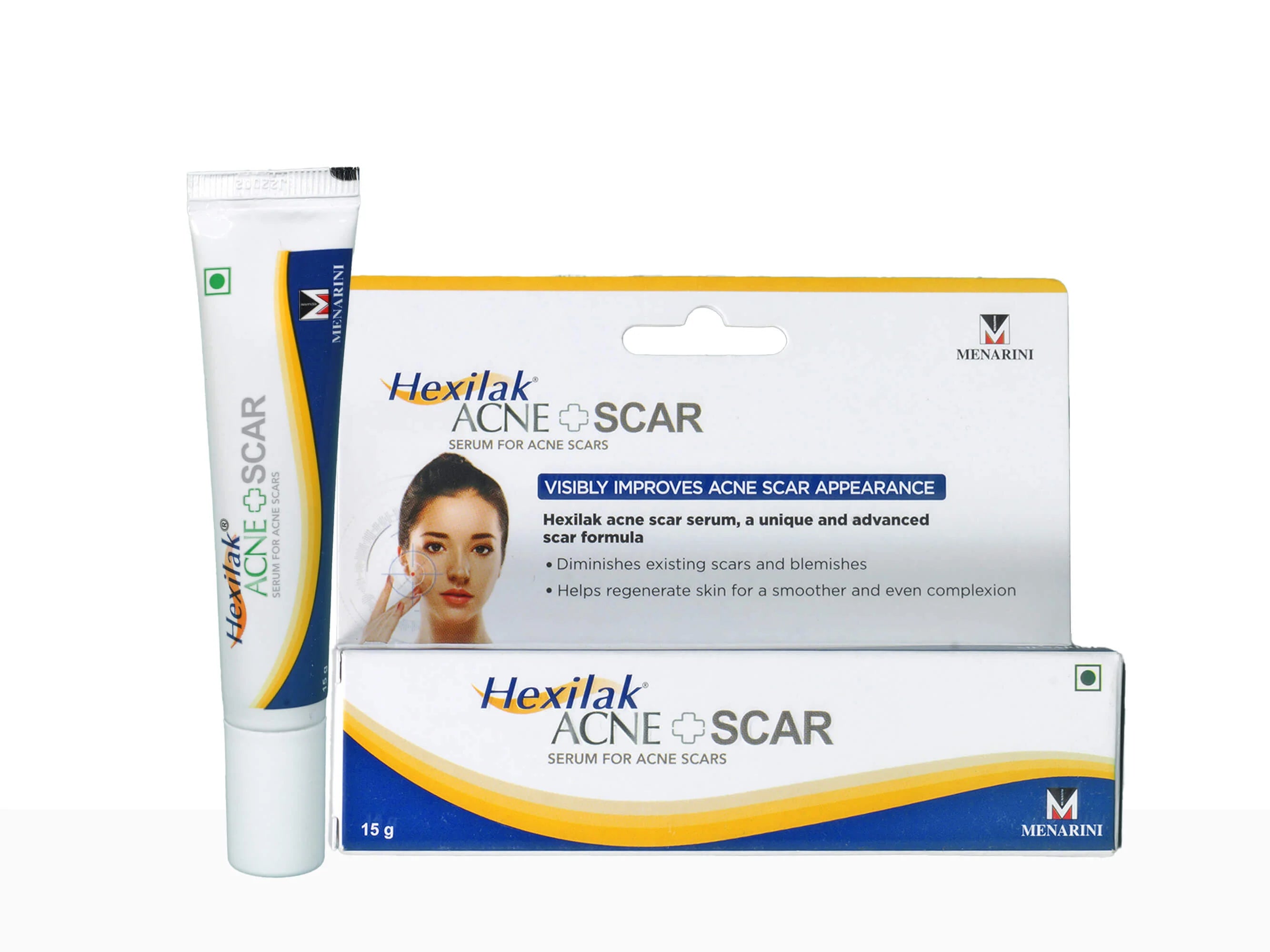 Menarini Hexilak Acne Plus Scar Serum 15 gm