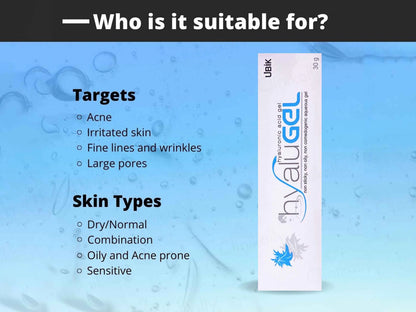 Hyalugel Hyaluronic Acid Gel 30Gm (Pack Of 2)