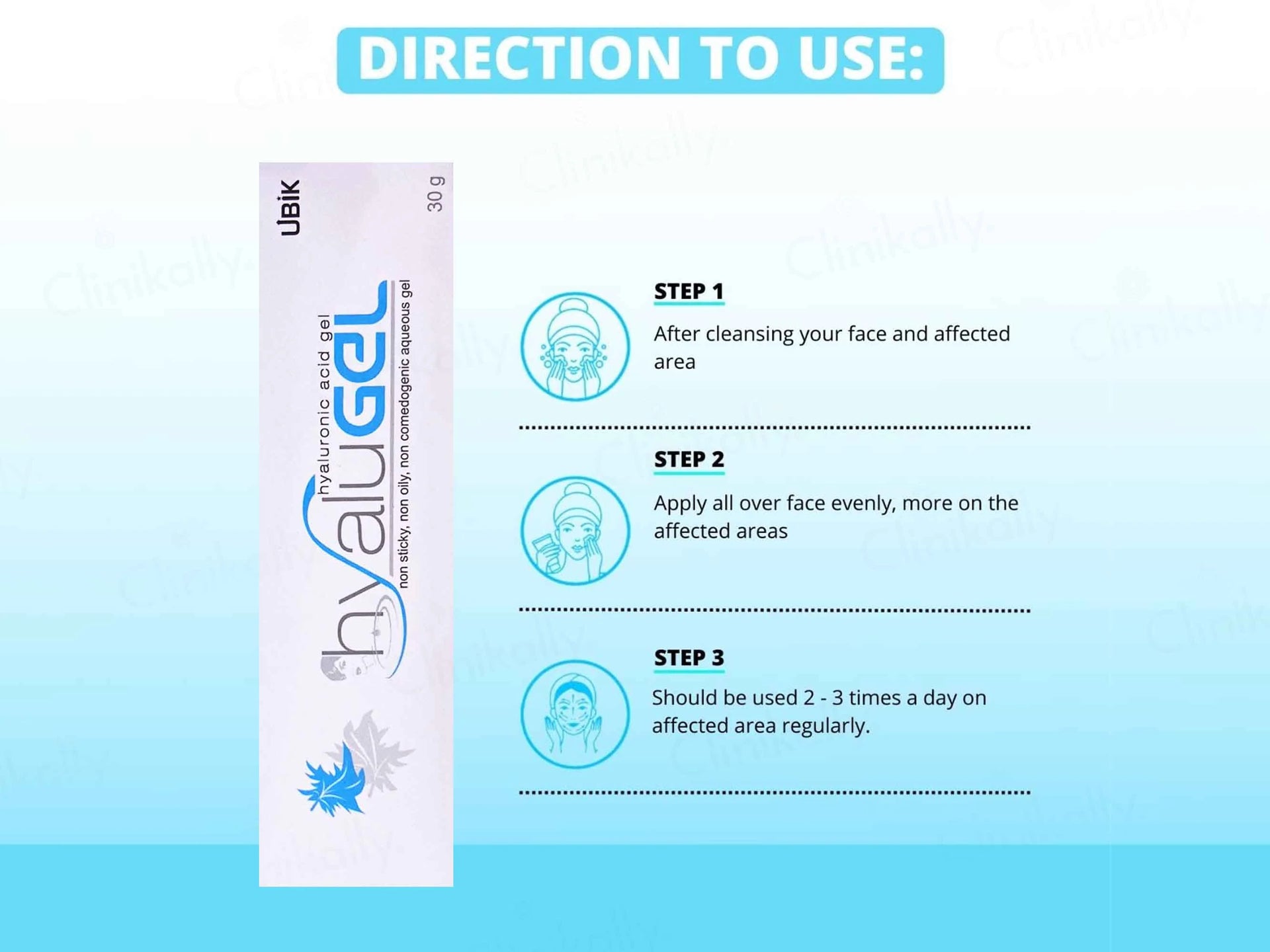 Hyalugel Hyaluronic Acid Gel 30Gm (Pack Of 2)