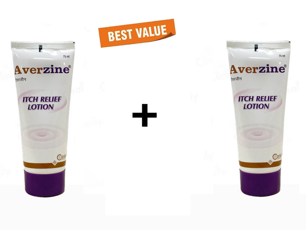 Averzine Itch Relief Lotion 75Ml Pack Of 2