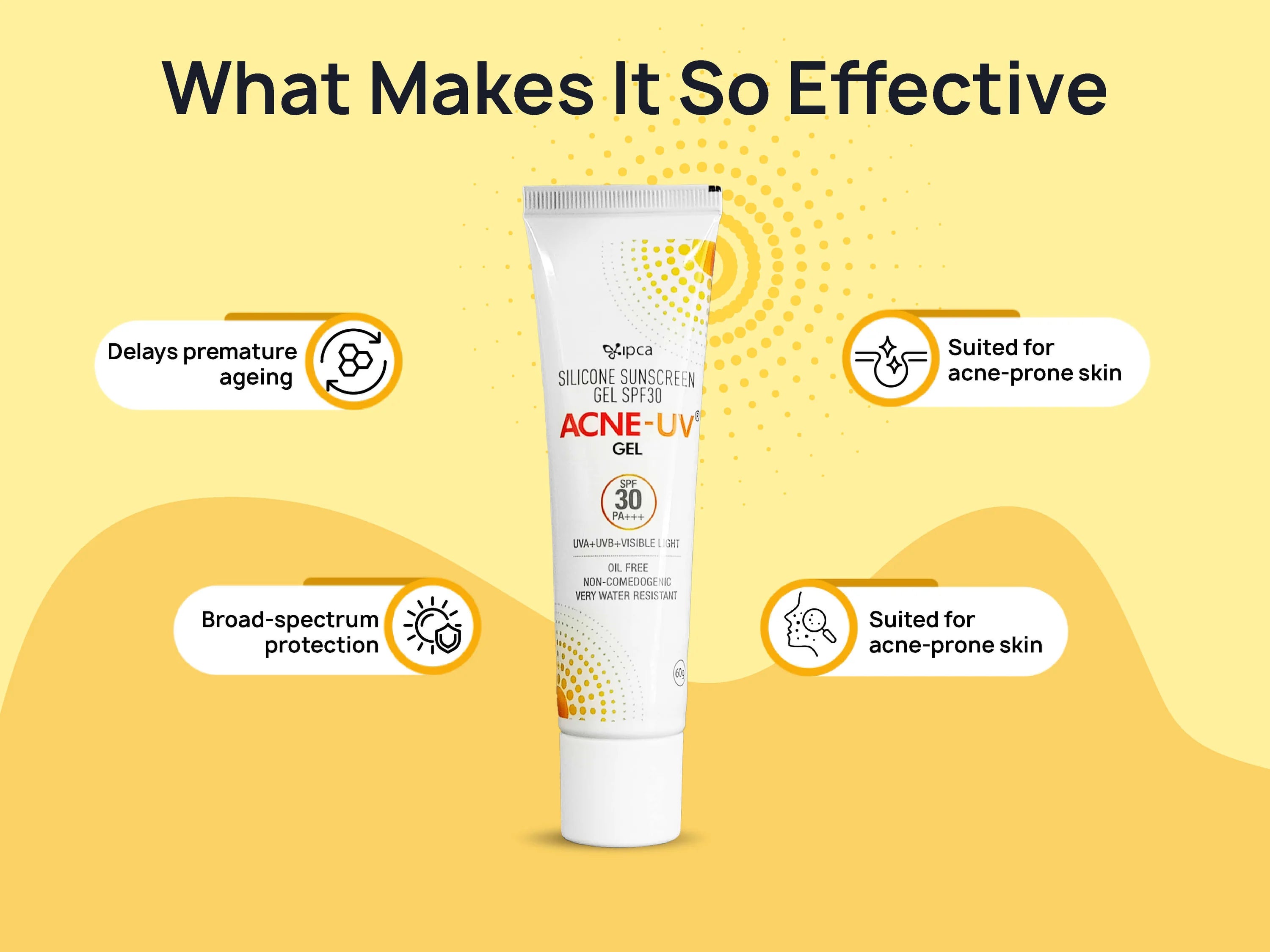 Acne UV Gel Sunscreen SPF 30+++