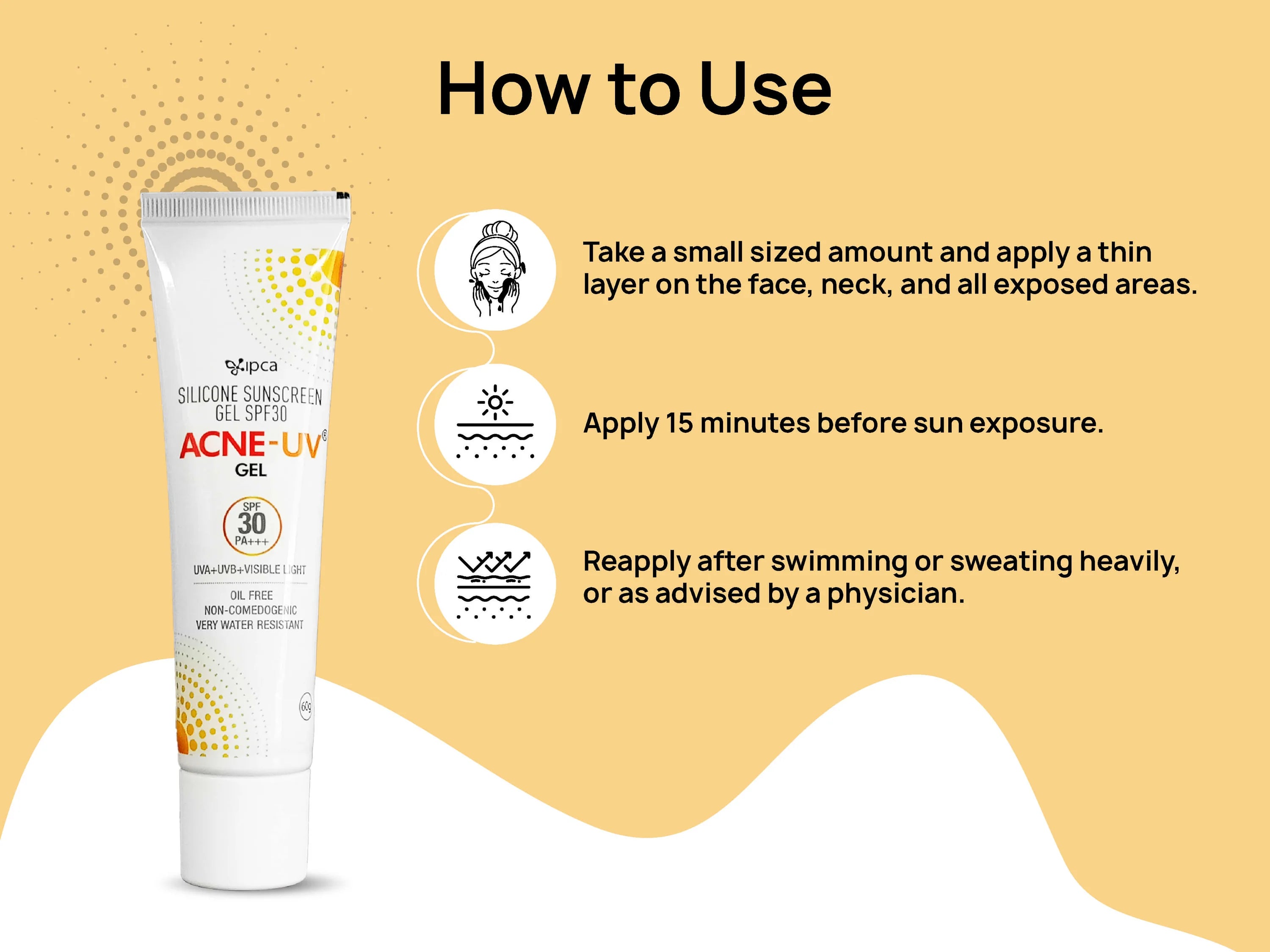 Acne UV Gel Sunscreen SPF 30+++