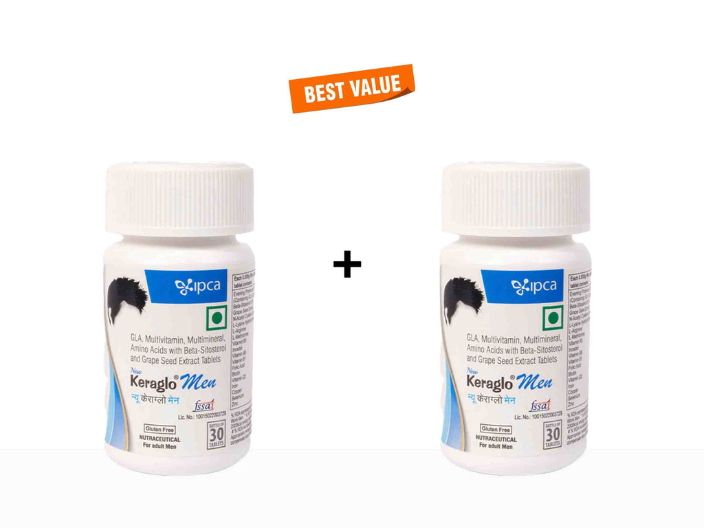 IPCA Keraglo Men Tablet 2 x 30 Tablets