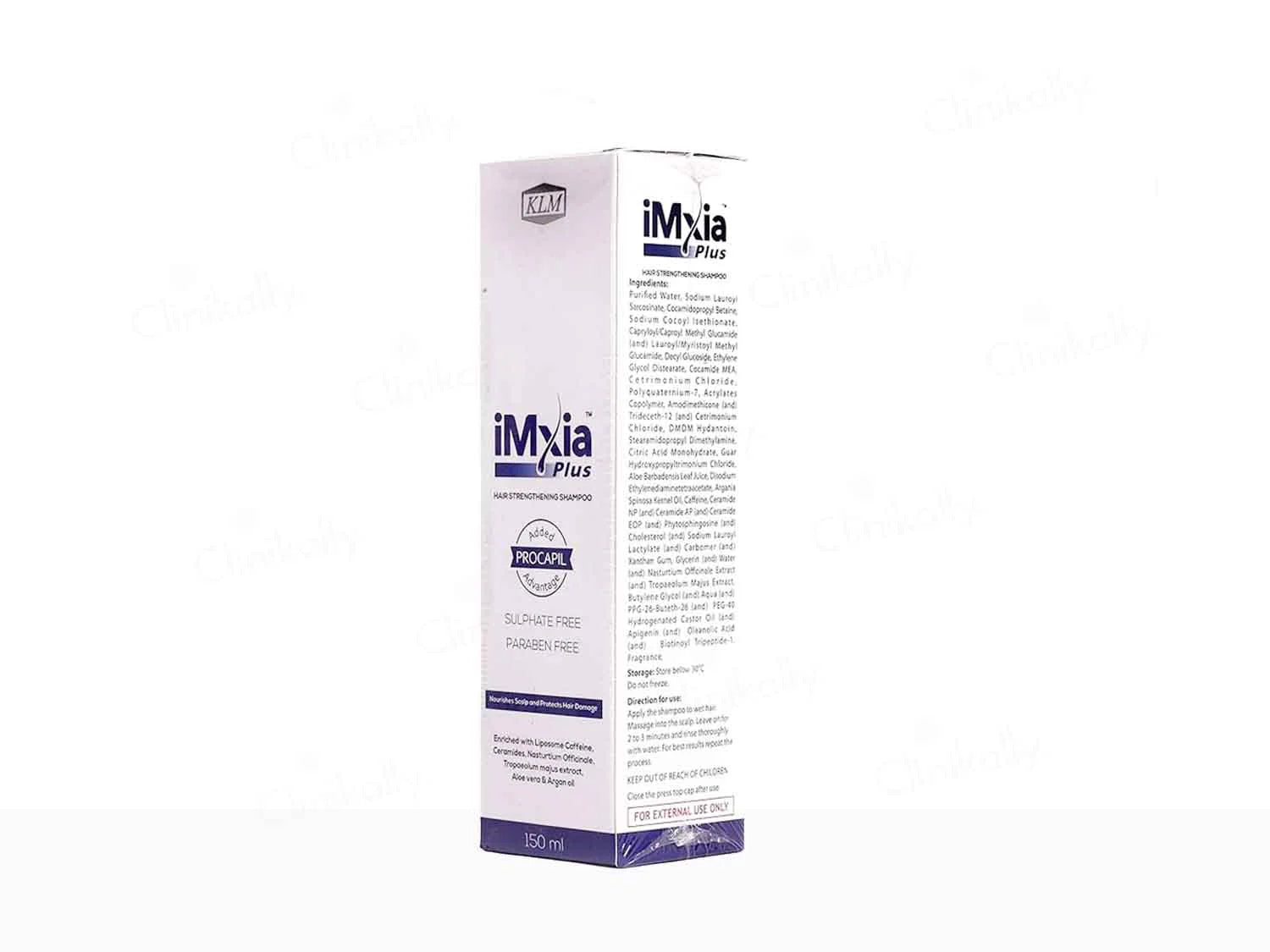 KLM Imxia Plus Hair Strengthening Shampoo 150Ml Pack 2