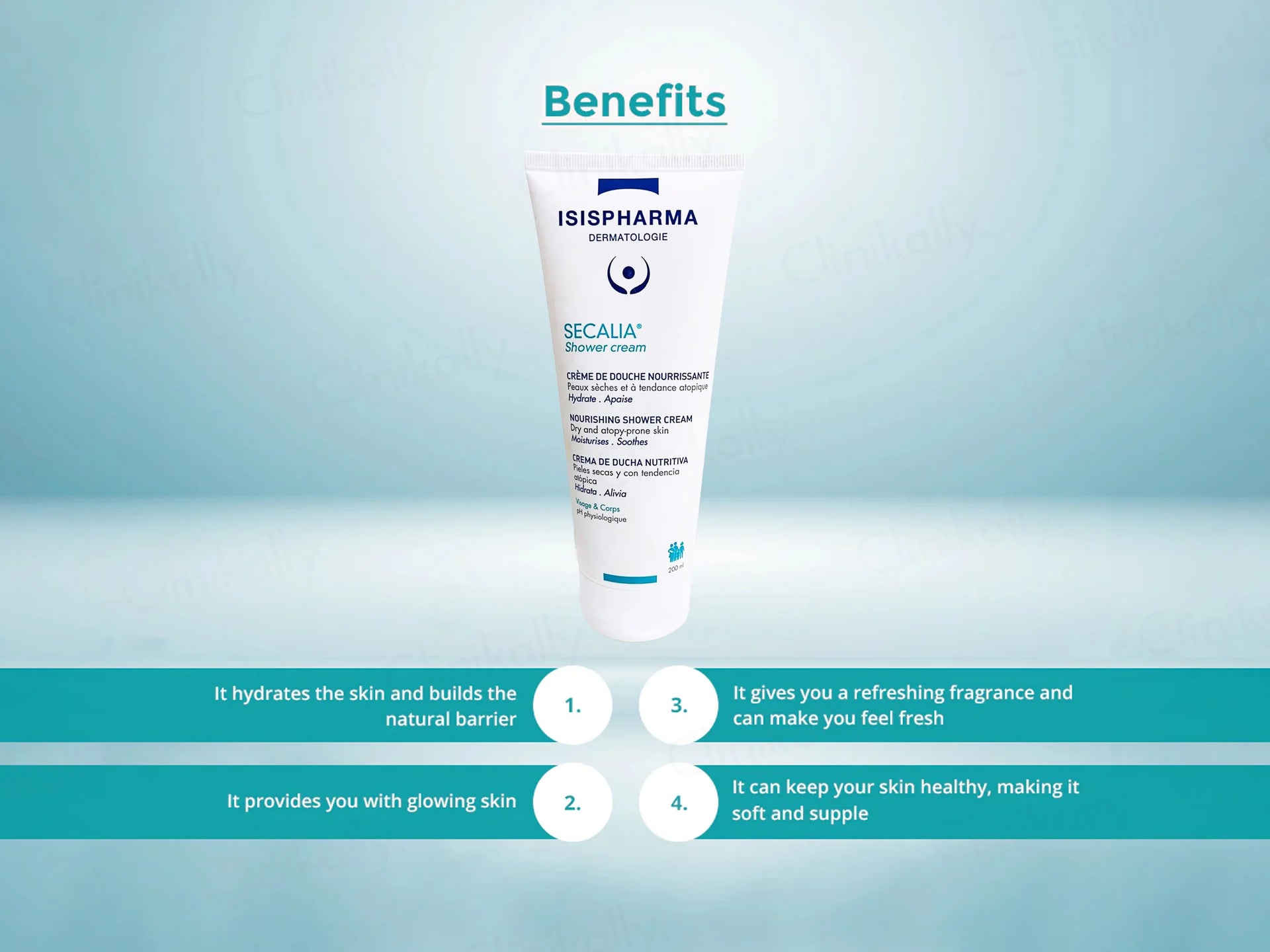 Secalia Nourishing Shower Cream 200ml
