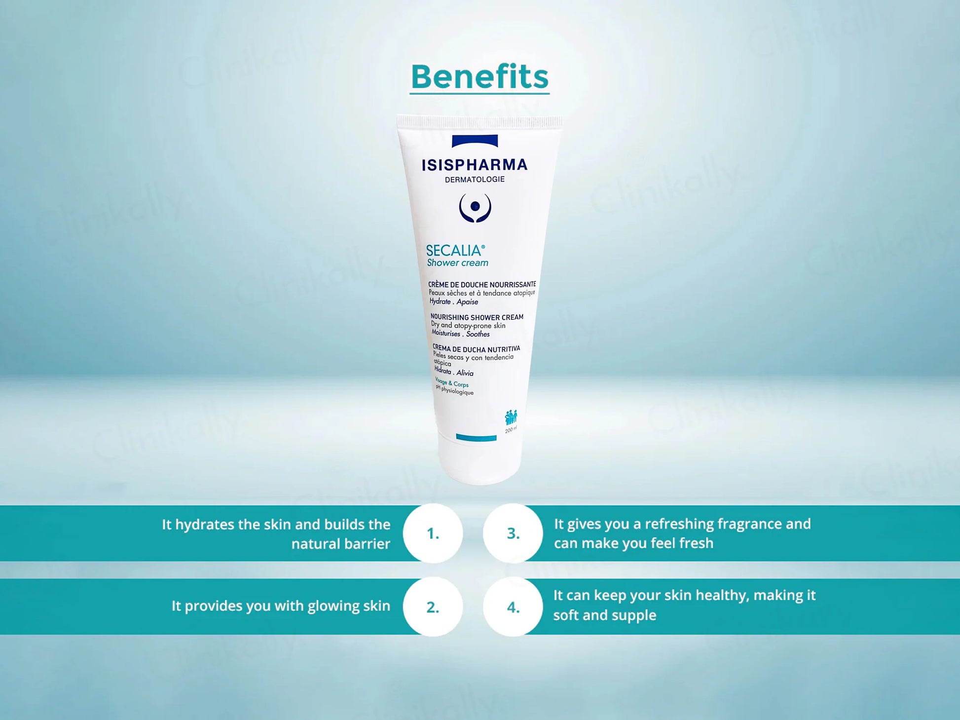 Secalia Nourishing Shower Cream 200ml