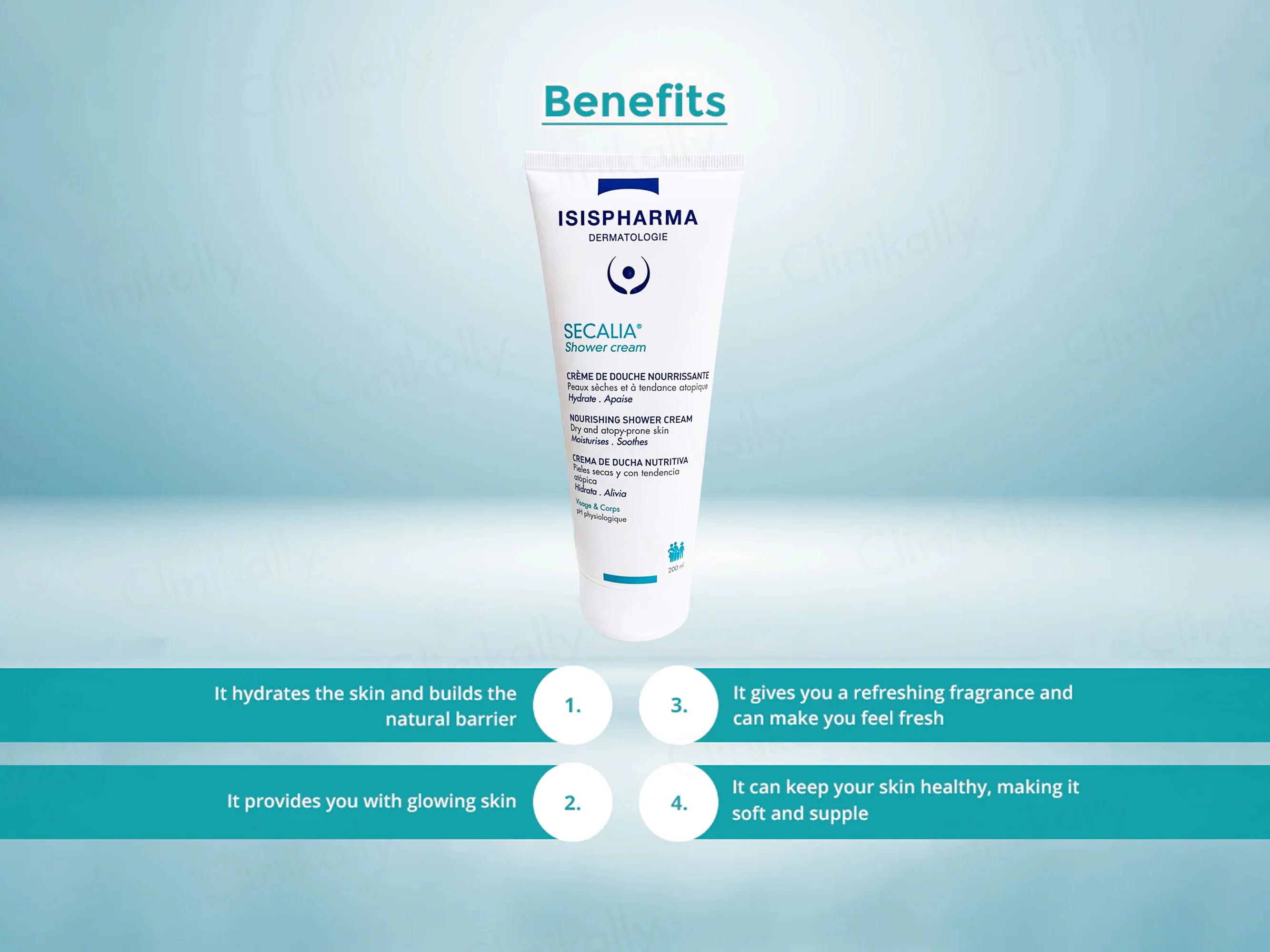 Secalia Nourishing Shower Cream 200ml