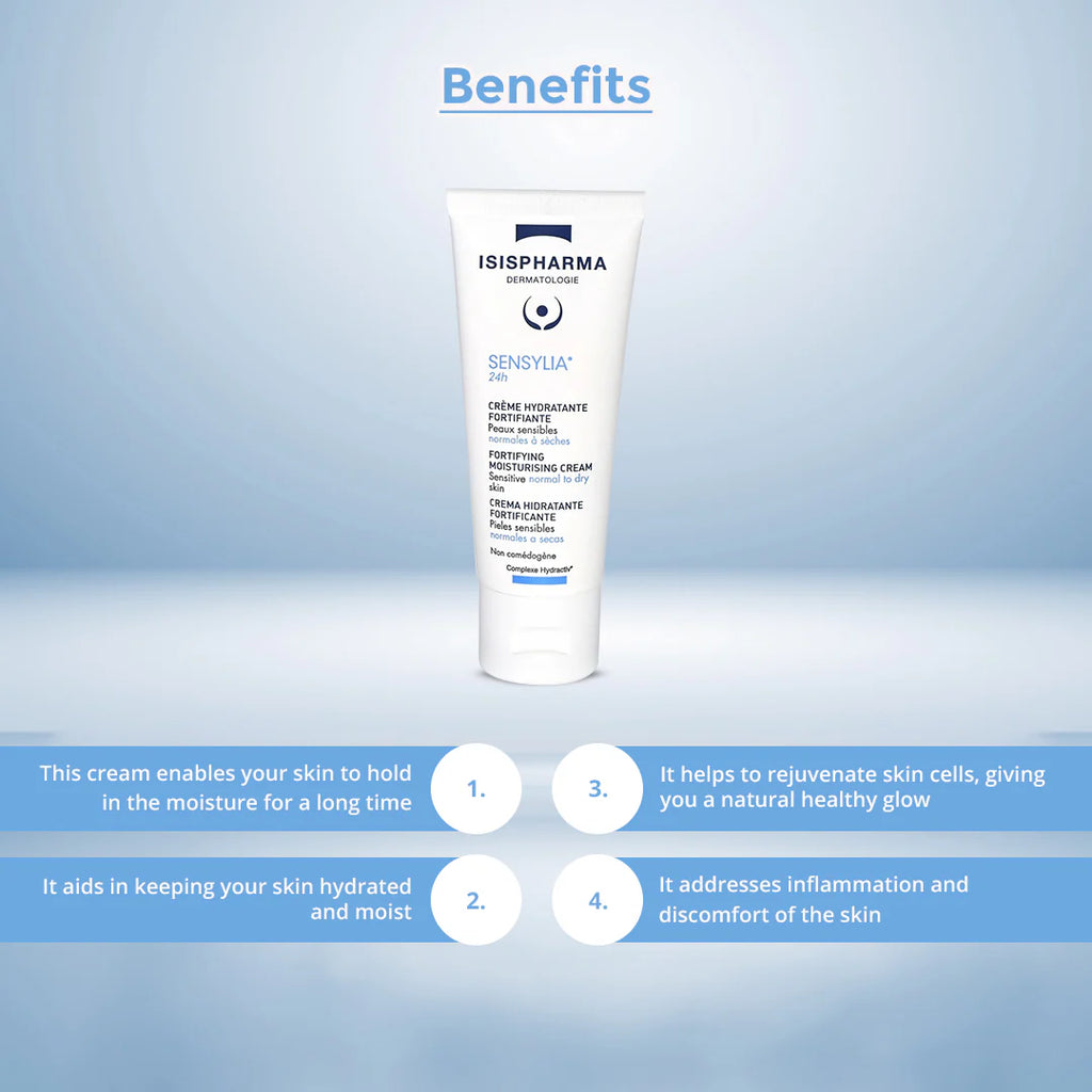 Sensylia 24h Fortifying Moisturising Cream 40ml