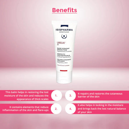 Urelia 50 Keratolytic Moisturising Balm 40ml