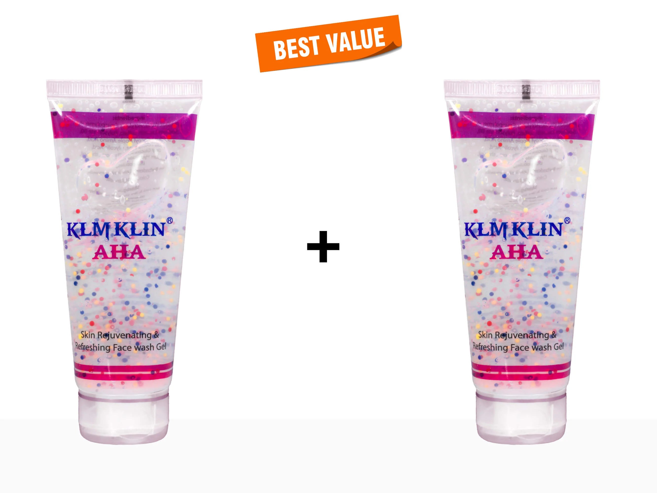 Klm Klin AHA Face Wash Gel 100Ml Pack 2 2 x 100 ml